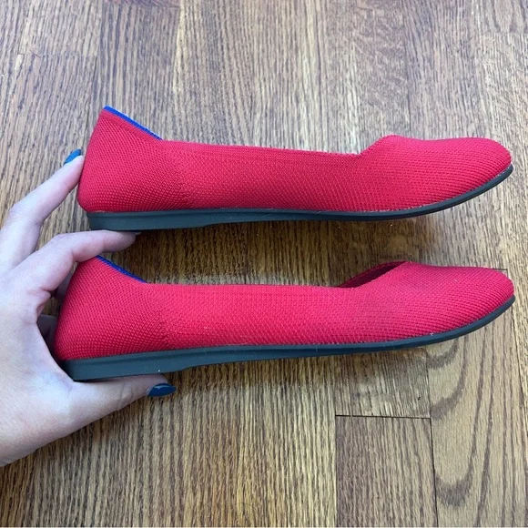 Rothy's Red Ballet Flats - Picture 5 of 7